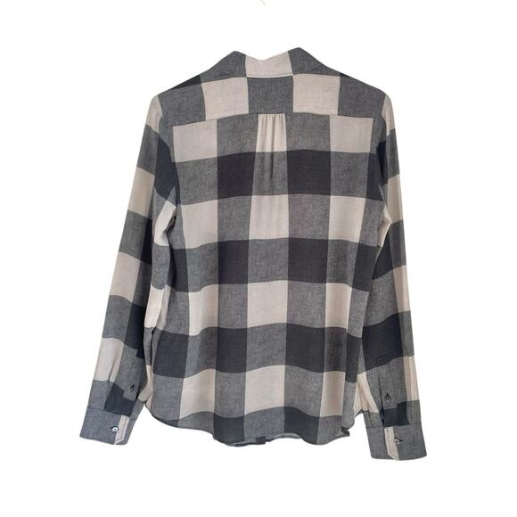 Weekend Max Mara Black and White Checkered Blouse - Picture 3 of 8